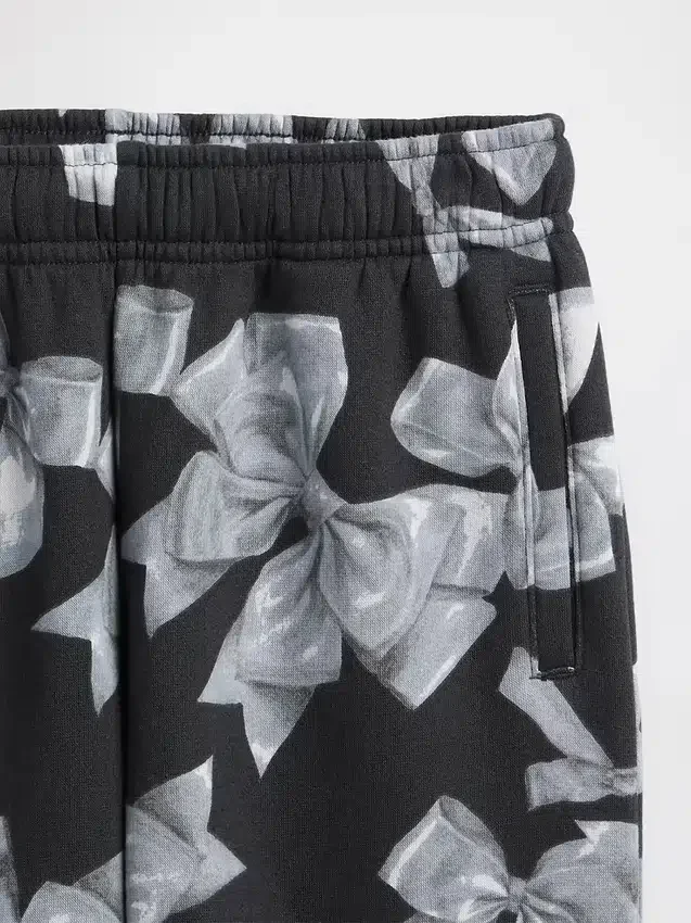 Pantalon de jogging décontracté à nœuds pour enfants