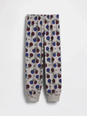 Pantalon de jogging de pyjama pour enfant avec logo de football en polyester recyclé
