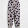 Pantalon de jogging de pyjama pour enfant avec logo de football en polyester recyclé