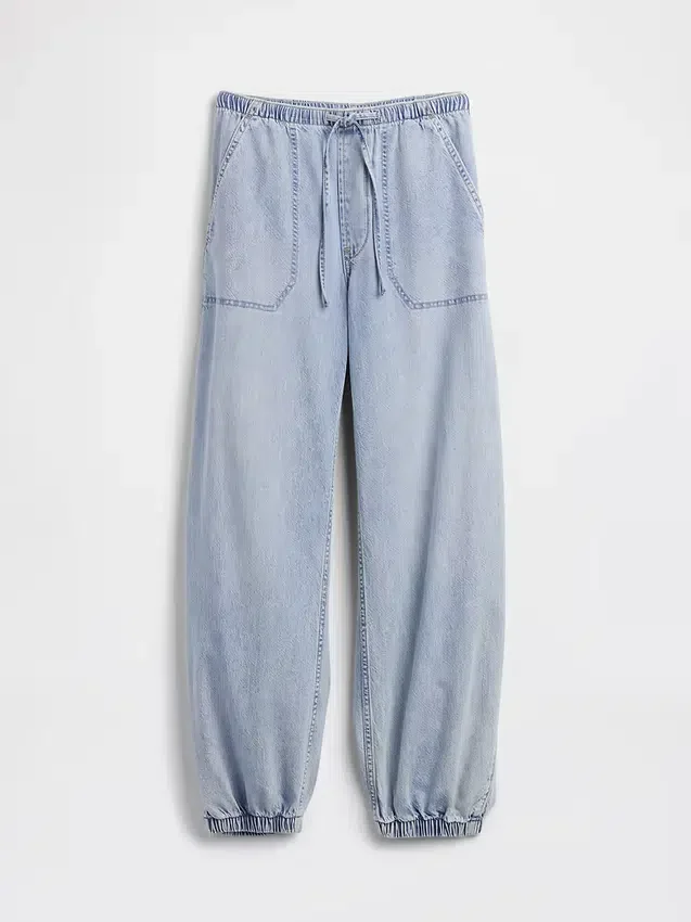 Pantalon de jogging Easy Barrel en denim ultra-doux