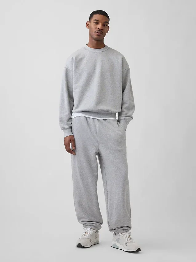 Pantalon de jogging en molleton français extra-épais pour adulte