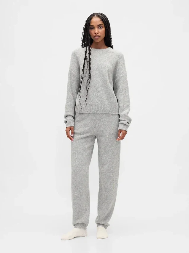 Pantalon de jogging en pull bouclé CashSoft