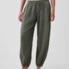 Pantalon de jogging facile à enfiler en gaze de coton