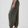 Pantalon de jogging facile à enfiler en gaze de coton
