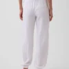Pantalon de jogging facile à enfiler en gaze de coton