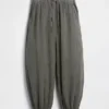Pantalon de jogging facile à enfiler en gaze de coton