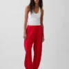 Pantalon de jogging facile à enfiler en gaze de coton