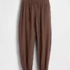 Pantalon de jogging facile à enfiler en gaze de coton