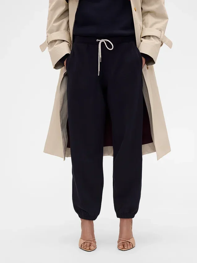 Pantalon de jogging GAP × Victoria Beckham en molleton épais