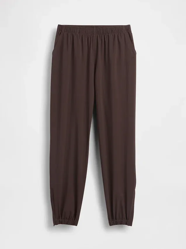 Pantalon de jogging GapFit Tech à taille haute et ourlet zippé