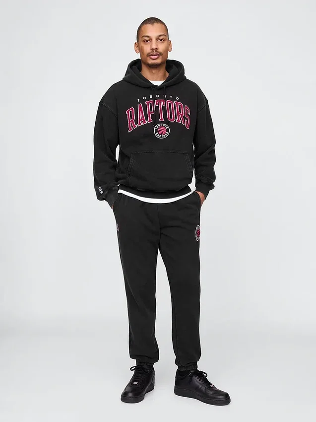 Pantalon de jogging épais avec logo des Toronto Raptors de la NBA