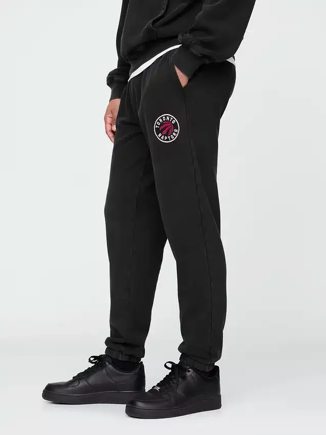 Pantalon de jogging épais avec logo des Toronto Raptors de la NBA