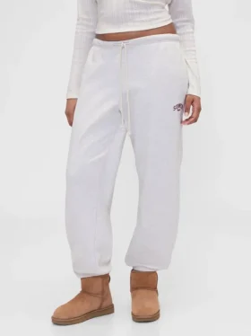 Pantalon de jogging épais et ample GAP × Summer Fridays avec logo