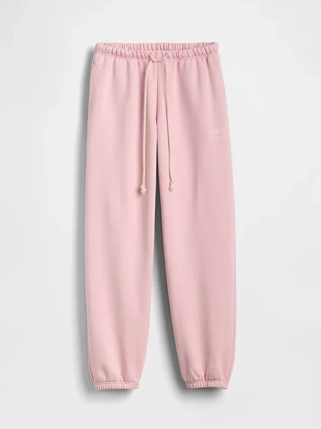 Pantalon de jogging épais et ample GAP × Summer Fridays avec logo