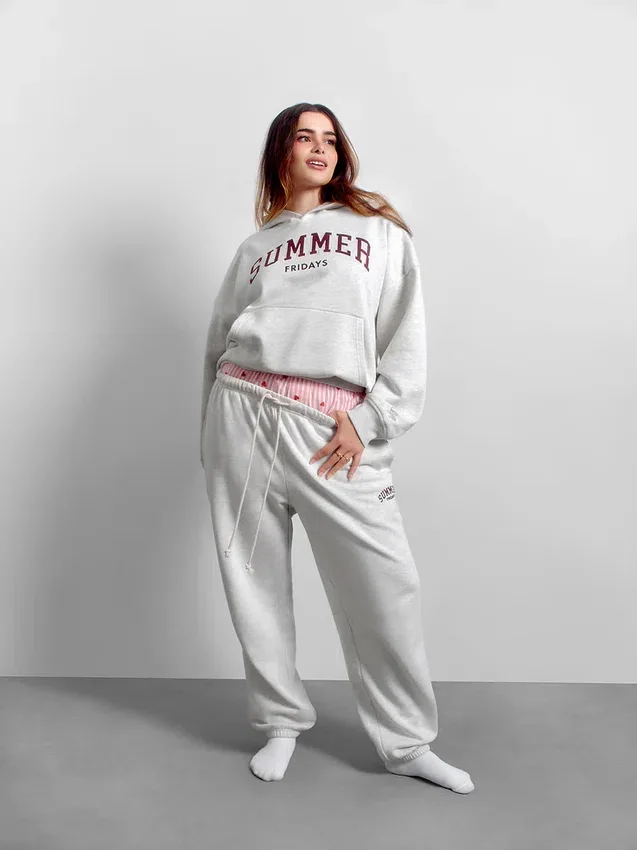 Pantalon de jogging épais et ample GAP × Summer Fridays avec logo