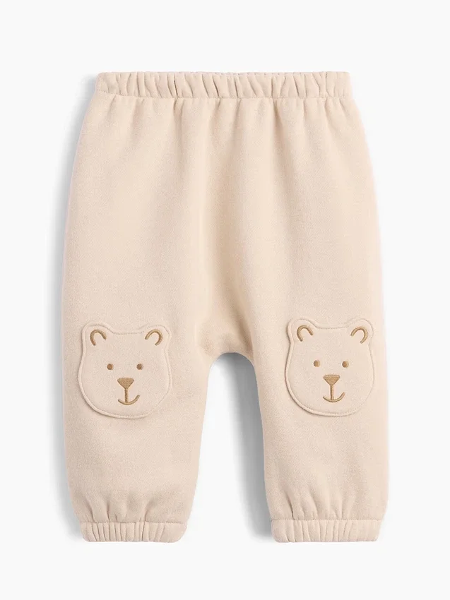 Pantalon de jogging pour bébé Vintagesoft avec empiècements aux genoux Brannan Bear