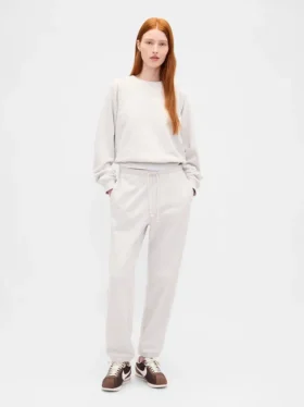 Pantalon de jogging slim en molleton français épais