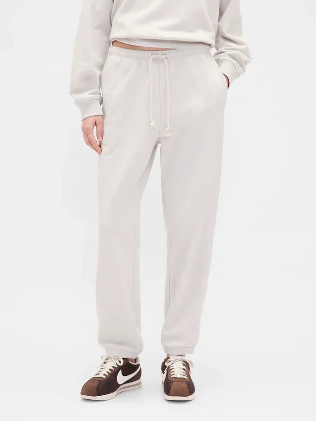 Pantalon de jogging slim en molleton français épais