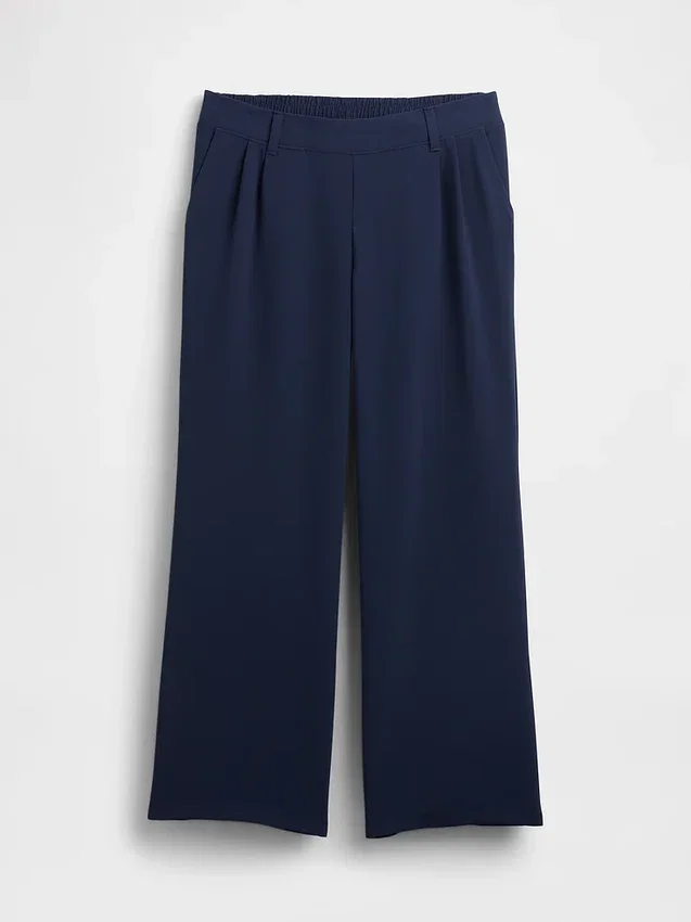 Pantalon de maternité 365 à jambes larges et sous le ventre