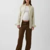 Pantalon de maternité en sergé sous le ventre