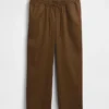 Pantalon de maternité en sergé sous le ventre