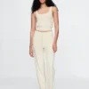 Pantalon de pyjama en coton gaufré CashSoft