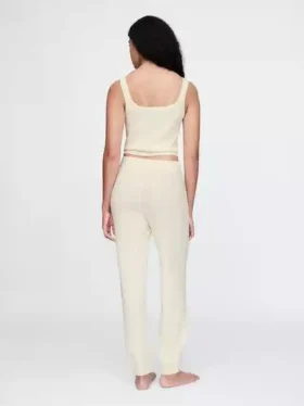 Pantalon de pyjama en coton gaufré CashSoft