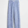 Pantalon de pyjama en flanelle recyclée pour enfants