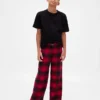 Pantalon de pyjama en flanelle recyclée Stranger Things pour enfants