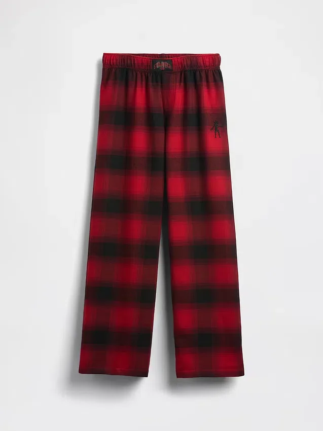 Pantalon de pyjama en flanelle recyclée Stranger Things pour enfants