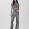 Pantalon de pyjama en maille pointelle