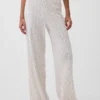Pantalon de pyjama en maille pointelle