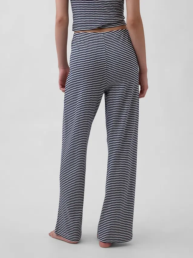 Pantalon de pyjama en maille pointelle