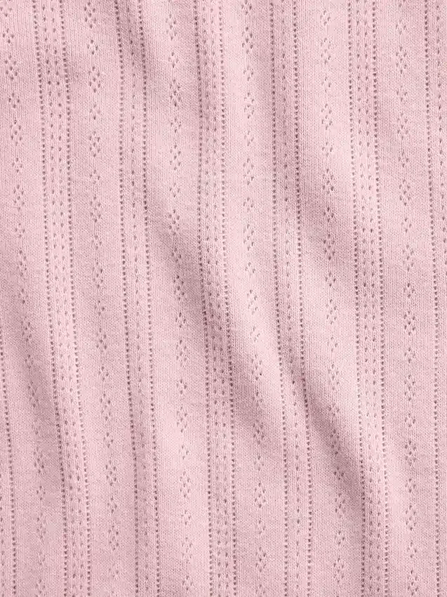 Pantalon de pyjama en maille pointelle