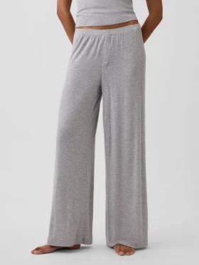 Pantalon de pyjama en modal côtelé ultra-doux
