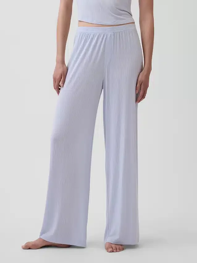 Pantalon de pyjama en modal côtelé ultra-doux