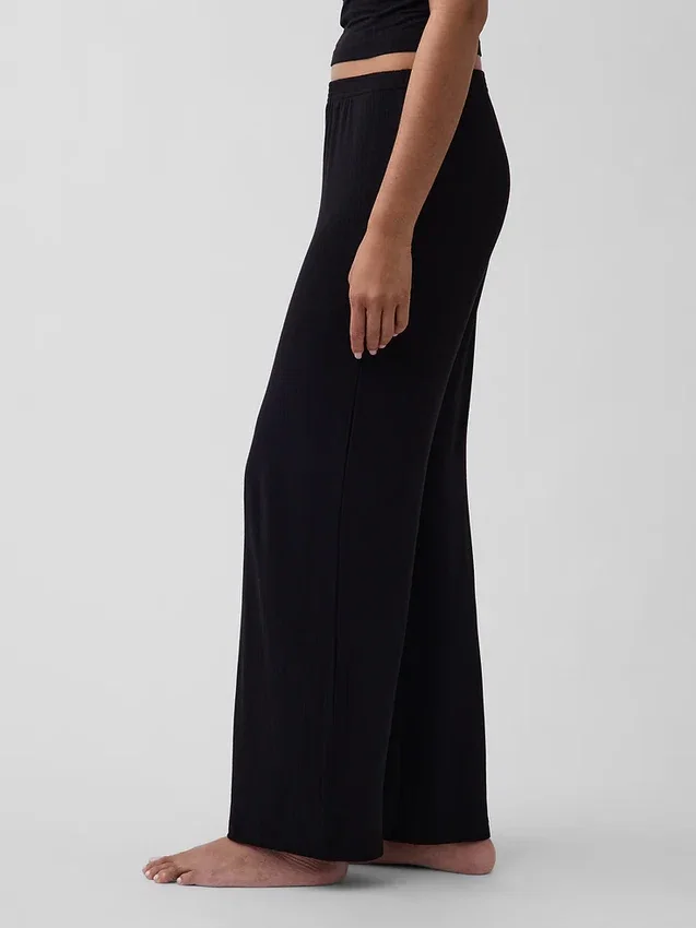 Pantalon de pyjama en modal côtelé ultra-doux