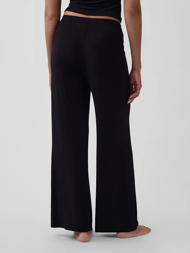 Pantalon de pyjama en modal côtelé ultra-doux