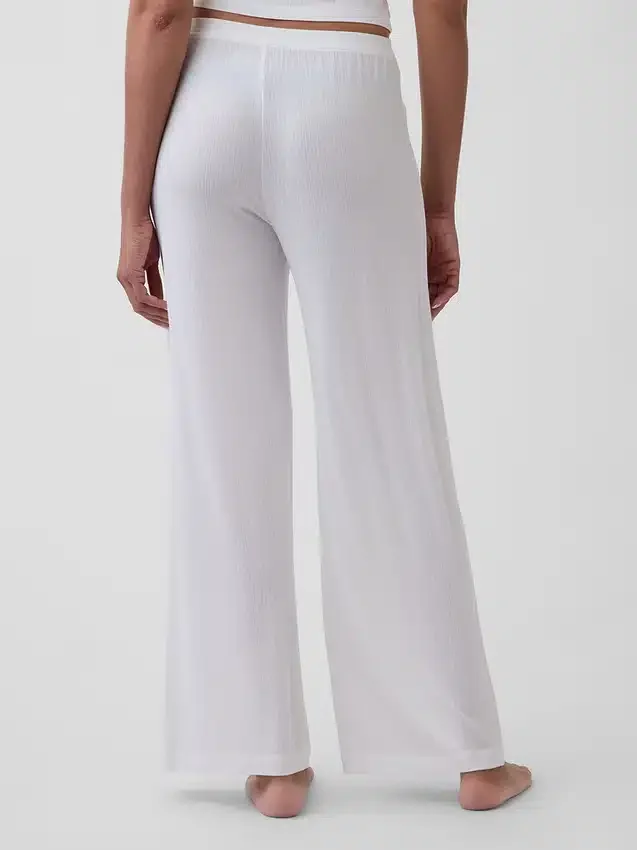 Pantalon de pyjama en modal côtelé ultra-doux