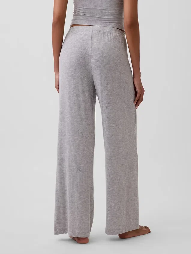 Pantalon de pyjama en modal côtelé ultra-doux