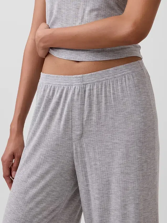 Pantalon de pyjama en modal côtelé ultra-doux