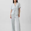 Pantalon de pyjama en popeline