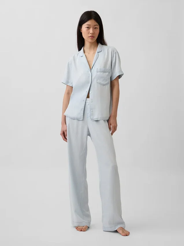 Pantalon de pyjama en popeline