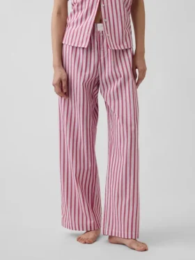 Pantalon de pyjama en popeline