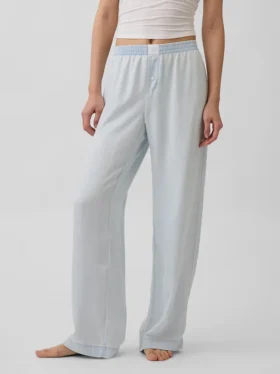 Pantalon de pyjama en popeline