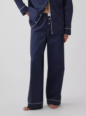 Pantalon de pyjama en popeline