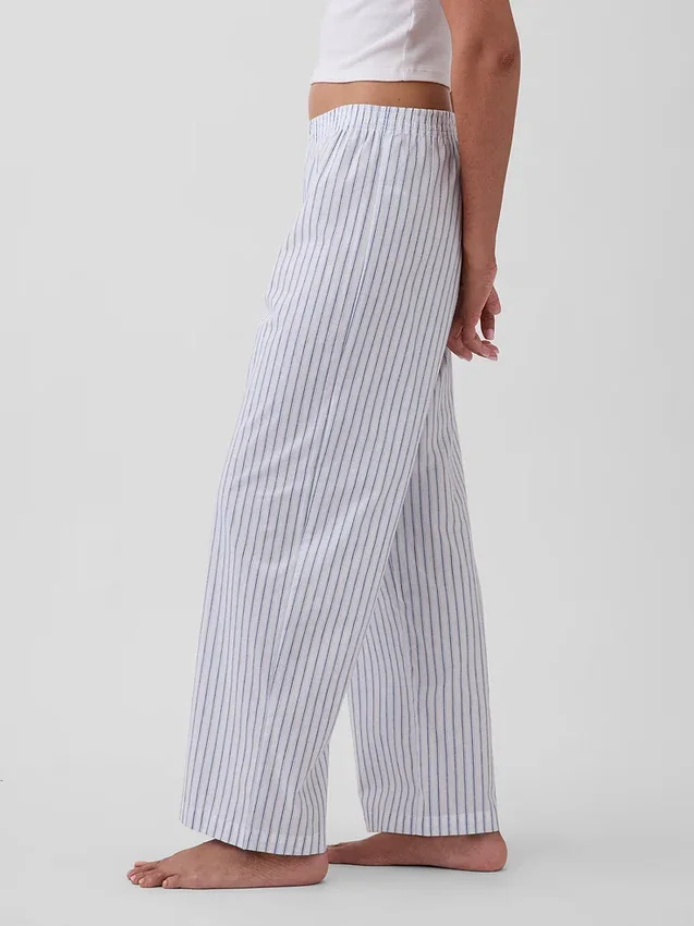 Pantalon de pyjama en popeline