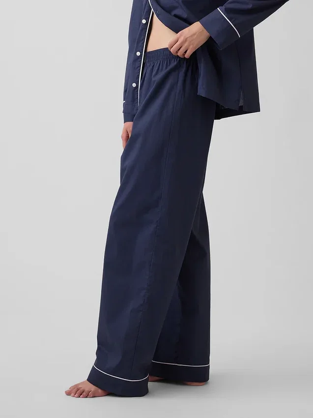 Pantalon de pyjama en popeline