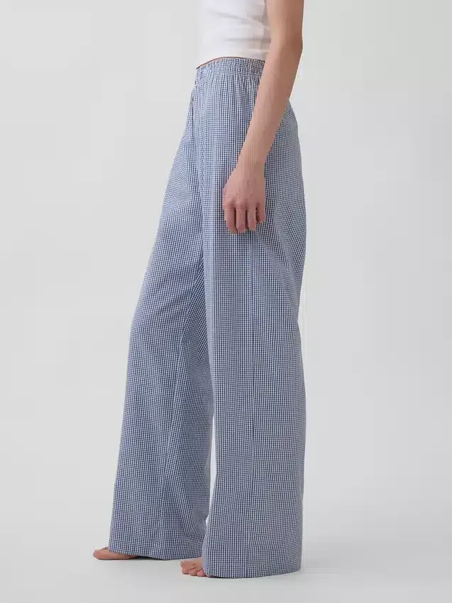 Pantalon de pyjama en popeline