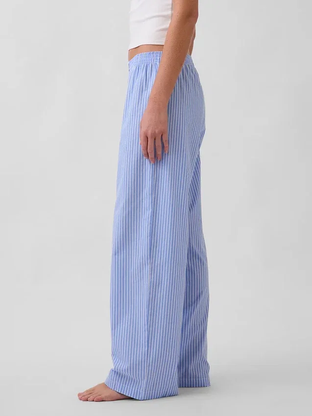 Pantalon de pyjama en popeline